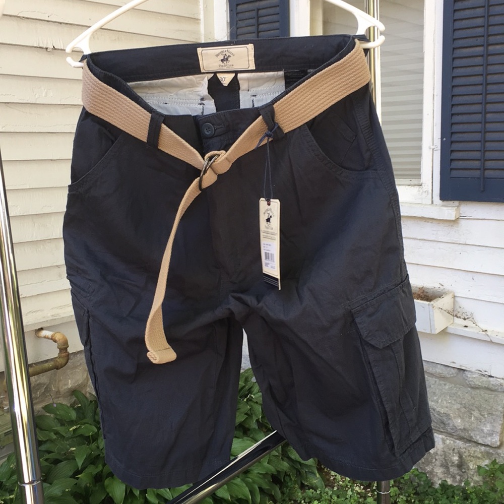 NWT Beverly Hills Polo Club navy shorts men’s